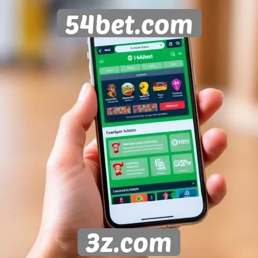 Acessibilidade do 54bet.com em dispositivos móveis