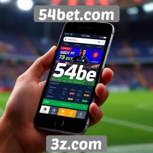 Experiência do usuário em dispositivos móveis no 54bet.com